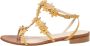 Oscar De La Renta Pre-owned Leather sandals Yellow Dames - Thumbnail 1