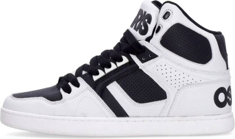 Osiris Hoge Skate Schoenen Wit Zwart Wit White Heren