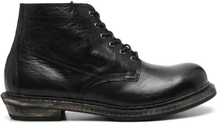 Our Legacy Zwarte Veterschoenen Black Heren