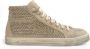 P448 Beige Hoge Sneakers met Sprankels Beige Dames - Thumbnail 1