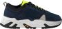 P448 Blauwe Nubuck Sneakers Dean Men Blue Heren - Thumbnail 2