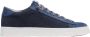 P448 Blauwe Suède Sneakers met Geperforeerd Logo Blue Heren - Thumbnail 1