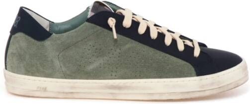 P448 John Sneakers in Camo Stijl Green Heren