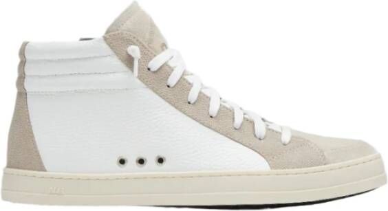 P448 Leren Hi-Top Skate Sneakers White Dames