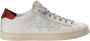 P448 Rode Hiel Sportieve Sneaker White Heren - Thumbnail 1