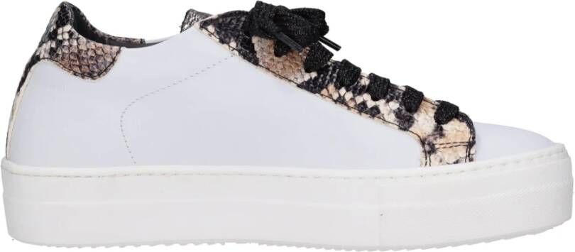 P448 Sneakers Wit White Dames