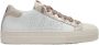 P448 Thea Champagne Sneakers Wit Goudkleurige Details White Dames - Thumbnail 1