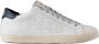 P448 Urban Style Sneakers in Wit Suède White Heren - Thumbnail 1