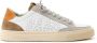 P448 Witte Leren Sneaker White Dames - Thumbnail 1