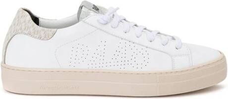 P448 Witte Leren Sneakers Vrouwen Casual White Dames