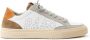 P448 Witte Leren Sneaker White Dames - Thumbnail 7