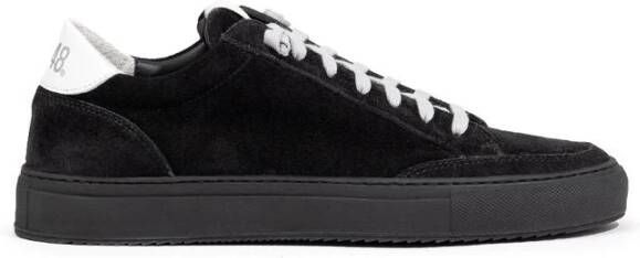 P448 Zwarte Suède Sneaker Black Heren