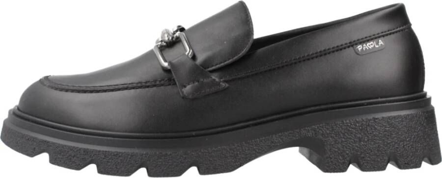 Pablosky Klassieke Loafers voor Schooluniformen Black Dames