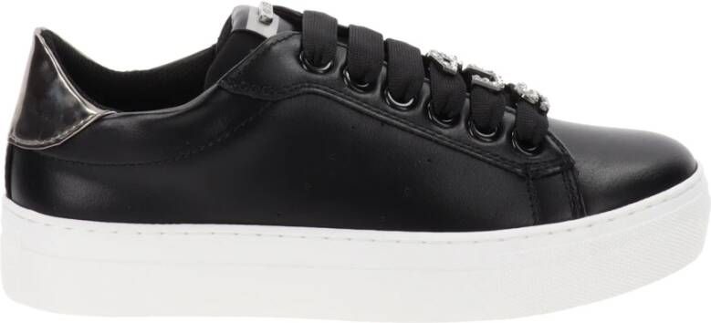 Paciotti Casual Mode Sneakers in Kunstleer Black Dames