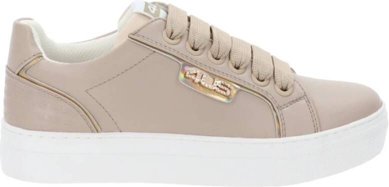 Paciotti Damesneakers van Kunstleer Beige Dames