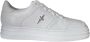 Paciotti Witte leren sneaker met vierkante neus White Heren - Thumbnail 1