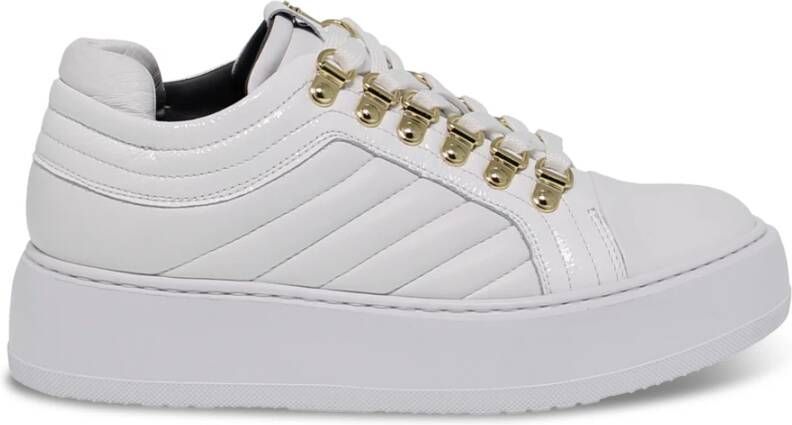 Paciotti Zachte leren sneakers voor vrouwen White Dames