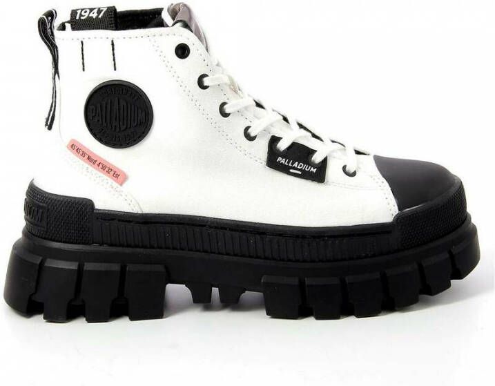 Palladium Basket revolt hi Wit Dames