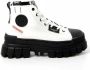 Palladium Revolt HI TX Dames Plateau Schoenen Laarzen Boots Wit 97242-116-M - Thumbnail 3