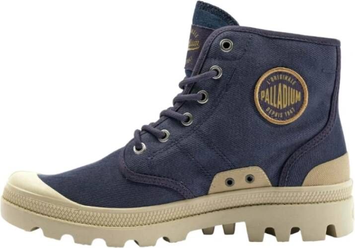 Palladium Hoge Top Sneakers Blue Heren