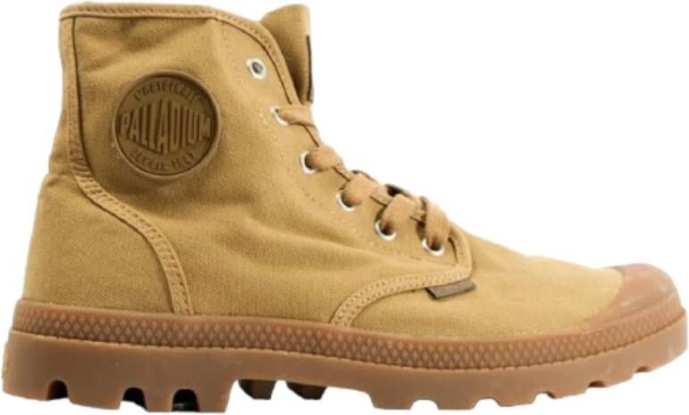 Palladium Hoge Top Sneakers Brown Heren