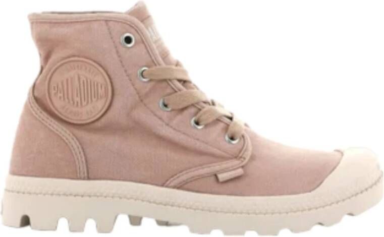 Palladium Hoge Top Sneakers voor Vrouwen Pink Dames