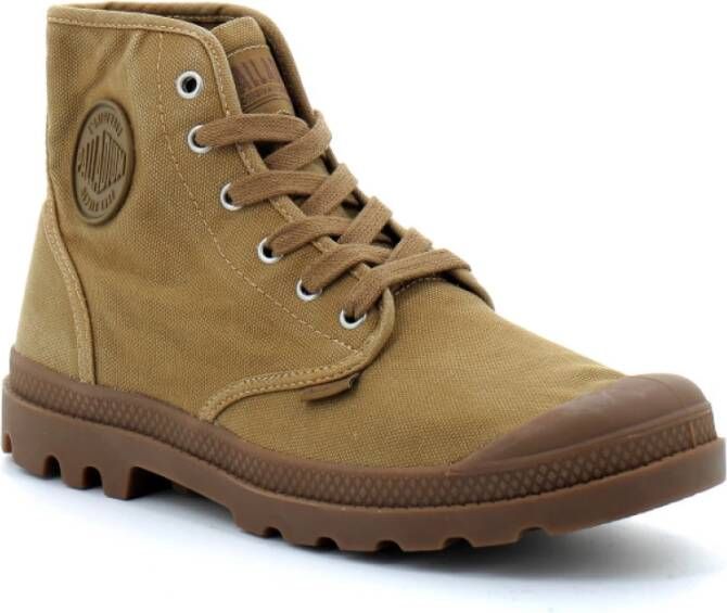 Palladium Lace-up Boots Groen Heren