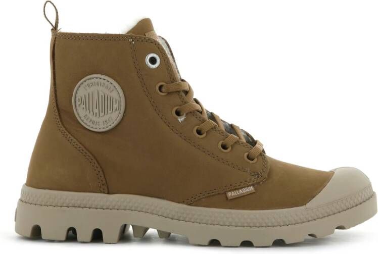 Palladium Pampa Hi Damesschoenen Bruin Dames