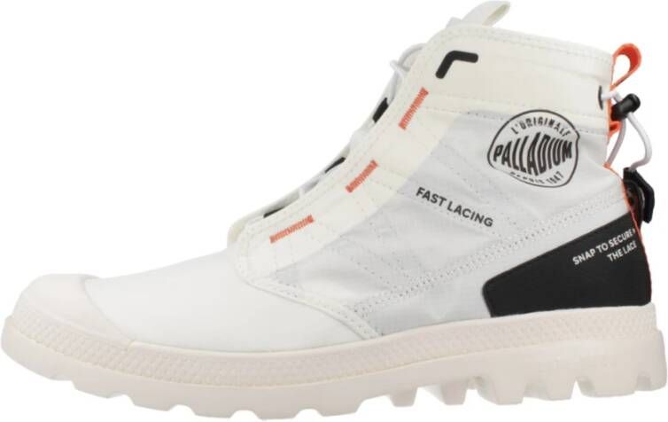 Palladium Reis Licht Veterschoenen White Dames