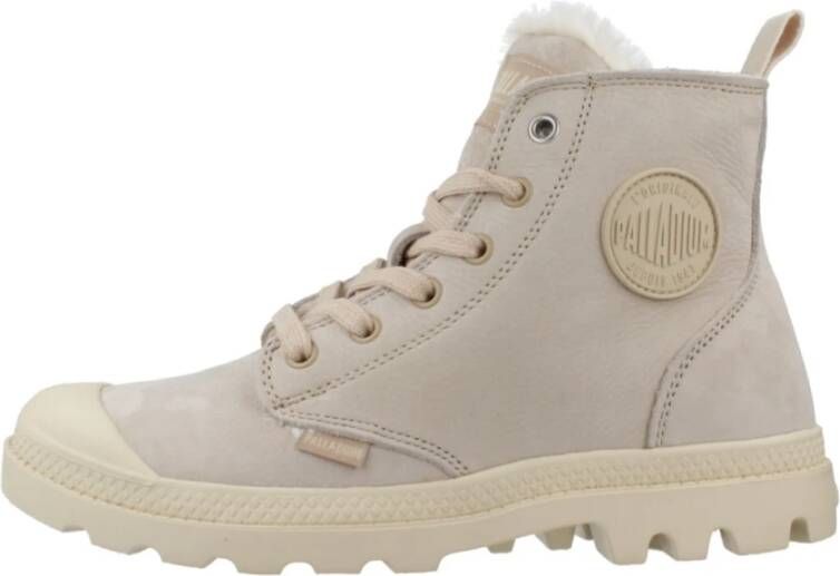 Palladium Ritssluiting Veterschoenen Gray Dames