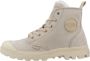 Palladium PAMPA HIGH ZIP WL VeterlaarzenHoge sneakersDames veterschoenenHalf-hoge schoenen Wit beige - Thumbnail 2