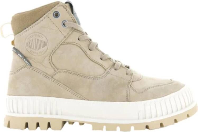 Palladium Veterlaarzen Beige Dames