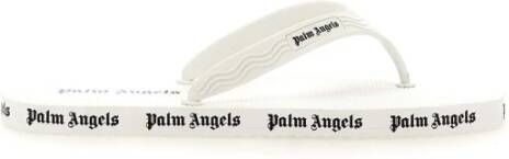 Palm Angels Flip Flops Wit Dames