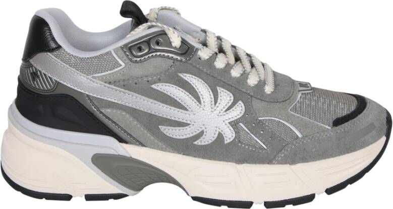 Palm Angels Grijze Sneakers Verhoog Stijl Moderne Gray