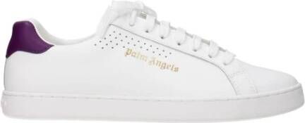 Palm Angels Hoogwaardige leren sneakers White Heren