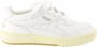 Palm Angels Vetersluiting Leren Sneakers White Dames - Thumbnail 5