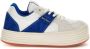 Palm Angels Luxe Leren Sneakers Blauw Heren - Thumbnail 1