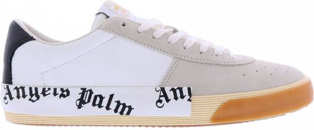 Palm Angels Syntetisch.44 Vulcanized Sneakers Wit Zwart White Heren