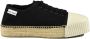 Palm Angels Stijlvolle zwarte espadrilles voor vrouwen Black Dames - Thumbnail 1