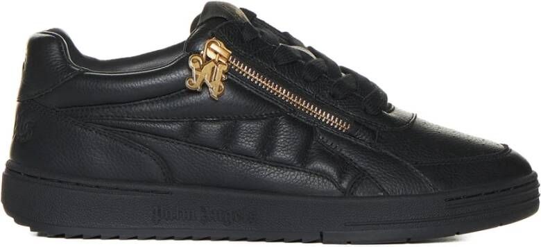 Palm Angels Side Zip University Sneakers Black Heren