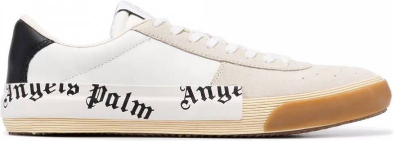 Palm Angels Syntetisch.44 Vulcanized Sneakers Wit Zwart White Heren