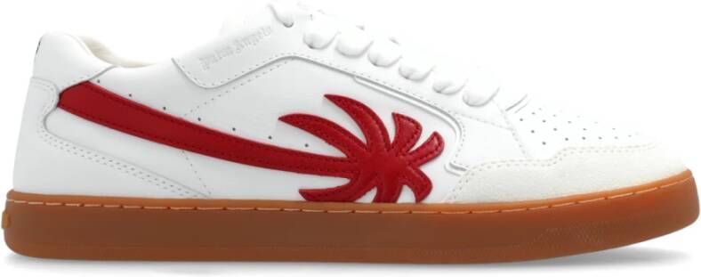 Palm Angels Sneakers met logo White Dames