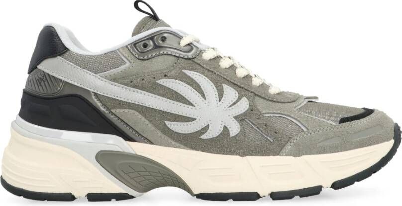 Palm Angels Grijze Sneakers Verhoog Stijl Moderne Gray