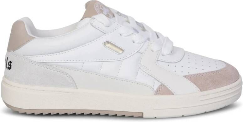 Palm Angels Beige Sneakers Regular Fit Geschikt voor alle temperaturen 100% leer Beige Dames