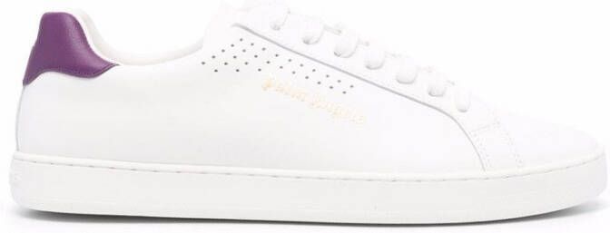 Palm Angels Hoogwaardige leren sneakers White Heren