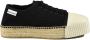 Palm Angels Stijlvolle zwarte espadrilles voor vrouwen Black Dames - Thumbnail 3