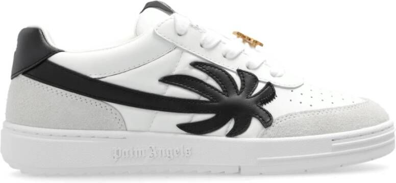 Palm Angels Universiteitssneakers White Dames