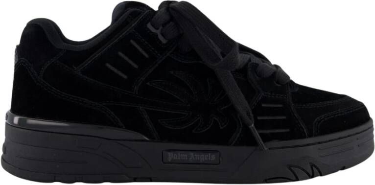 Palm Angels Venice Suede Sneakers in Zwart Black Heren