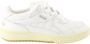 Palm Angels Vetersluiting Leren Sneakers White Dames - Thumbnail 1