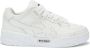 Palm Angels Witte leren sneaker met uitsparingen White Heren - Thumbnail 1